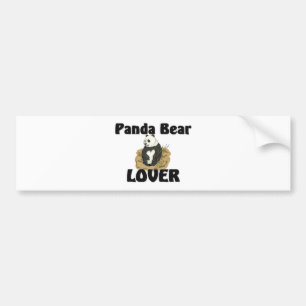 Panda Bear Lover Bumper Sticker