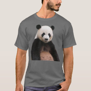 Panda bear lovers wildlife roses girl woman novelt T-Shirt