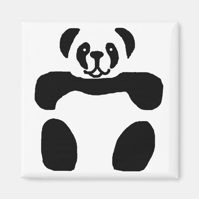 Panda bear magnet (Front)