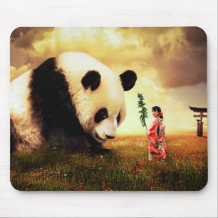 Panda Bear Mouse Mat