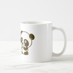 panda, bear, nature coffee mug