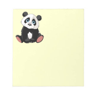 Panda Bear Notepad