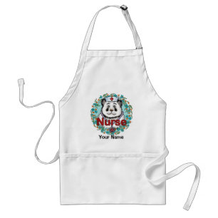 Panda Bear Nurse Apron