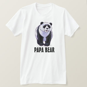 Panda Bear, Papa Bear Men's Light T-Shirt
