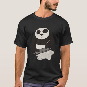 Panda Bear Pastry Bakery Children Pastry Rolling P T-Shirt