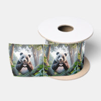 Panda Bear Paws In Heart Shape