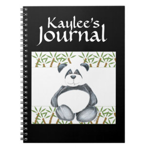 Panda Bear Picture Notebook