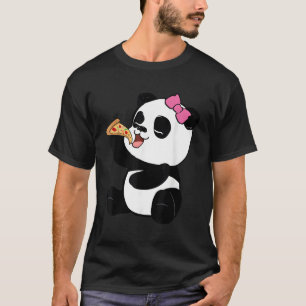 Panda Bear Pizza For Toddler And T-Shirt