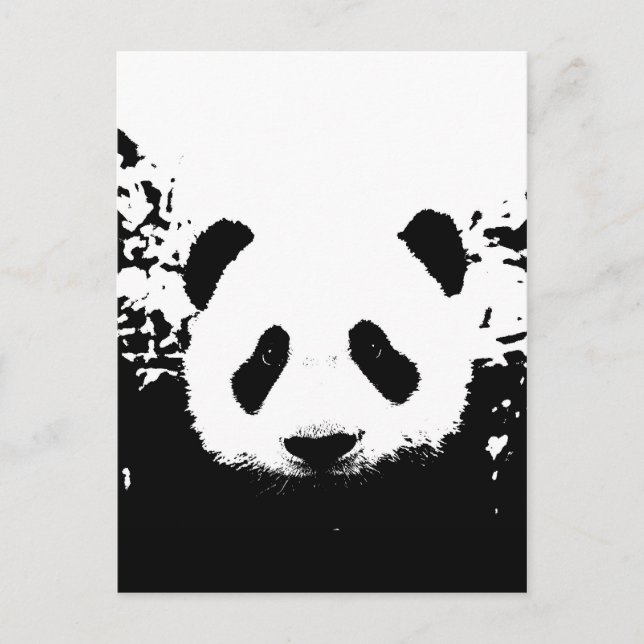 Panda Bear Postcard (Front)