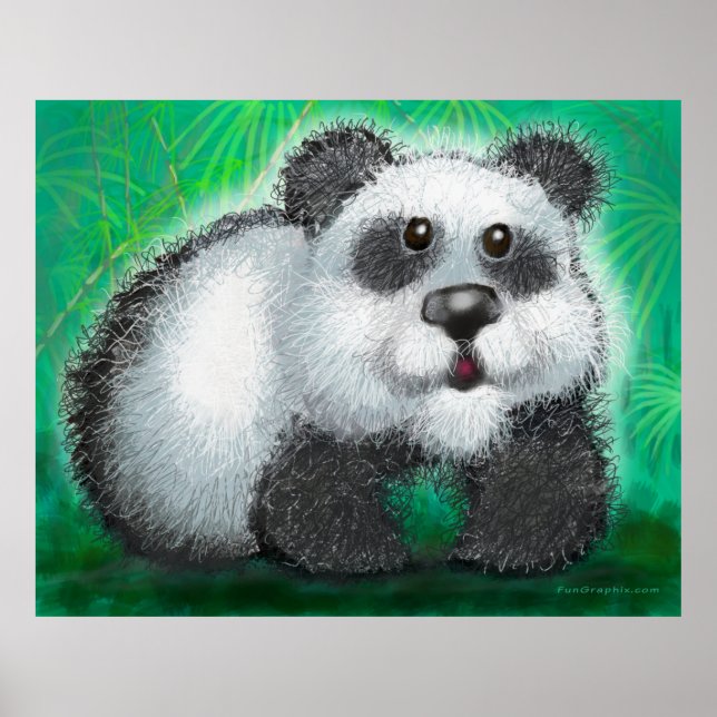 Panda Bear Poster (Front)