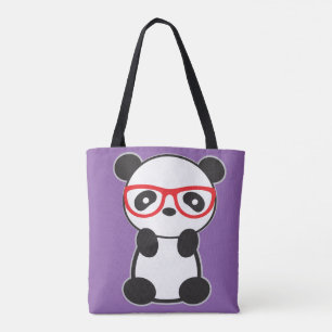 Panda Bear Purse Tote - Leon The Panda Bear Bag