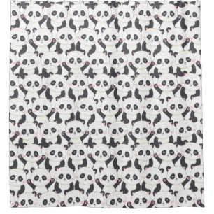Panda Bear Shower Curtain