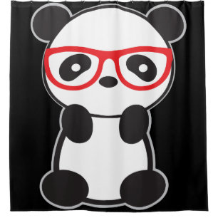 Panda Bear Shower Curtain - Home Decor