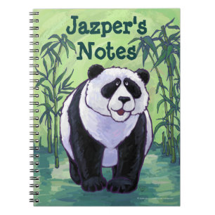 Panda Bear Stationery Notebook