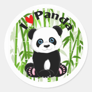 Panda Bear Stickers or Stickers