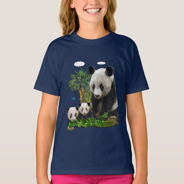 Panda bear t-shirts (Front)