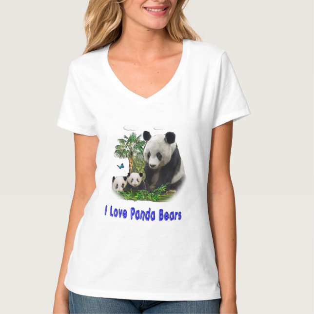 Panda Bear t-shirts (Front)
