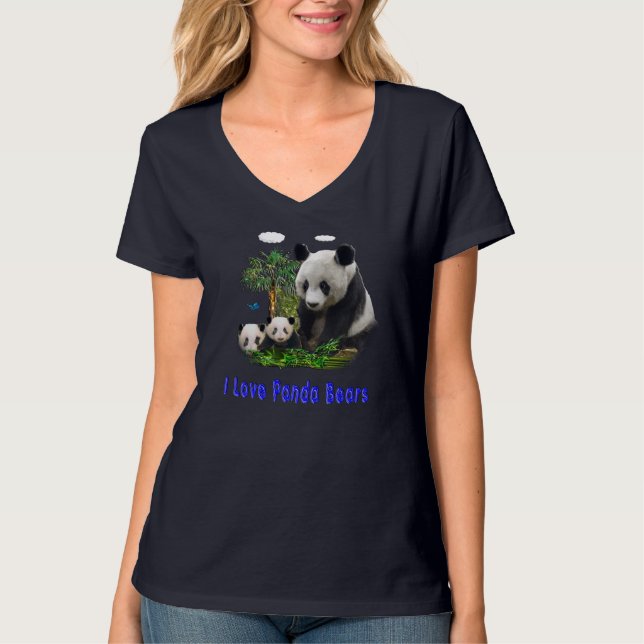 Panda Bear t-shirts (Front)