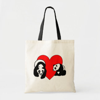 Panda Bear Tote Bag