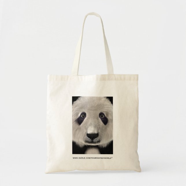 Panda Bear Tote Bag (Front)