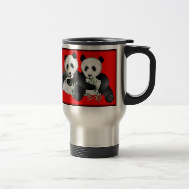 Panda Bear Travel Mug (Right)