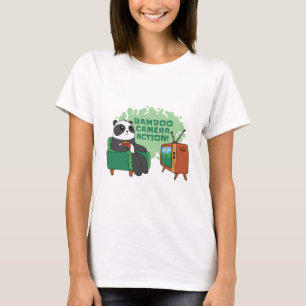 PANDA BEAR WATCHING TV T-Shirt