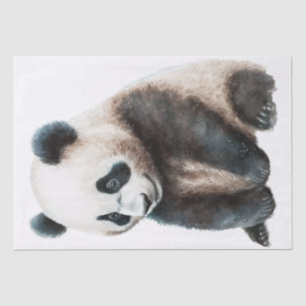Panda Bear Watercolor Tissue Paper