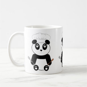 Panda Bear with chef's hat Mug