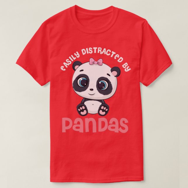 Panda Bear Zoo Keeper Gift Animal Lover Panda T-Shirt (Design Front)