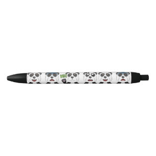 Panda Bears Black Ink Pen