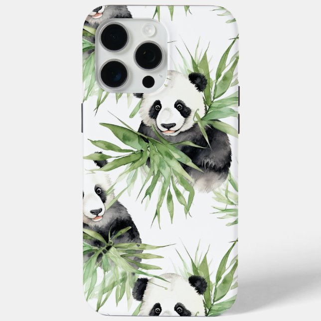 Panda Bears Case-Mate iPhone Case (Back)