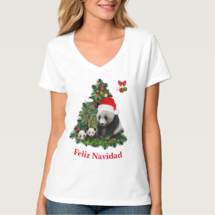 Panda bears Christmas T-Shirt