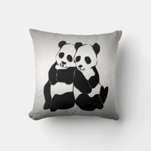 Panda Bears Cushion