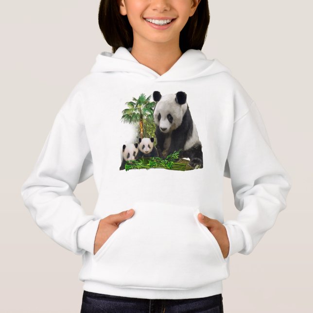 Panda Bears girls t-shirts (Front)