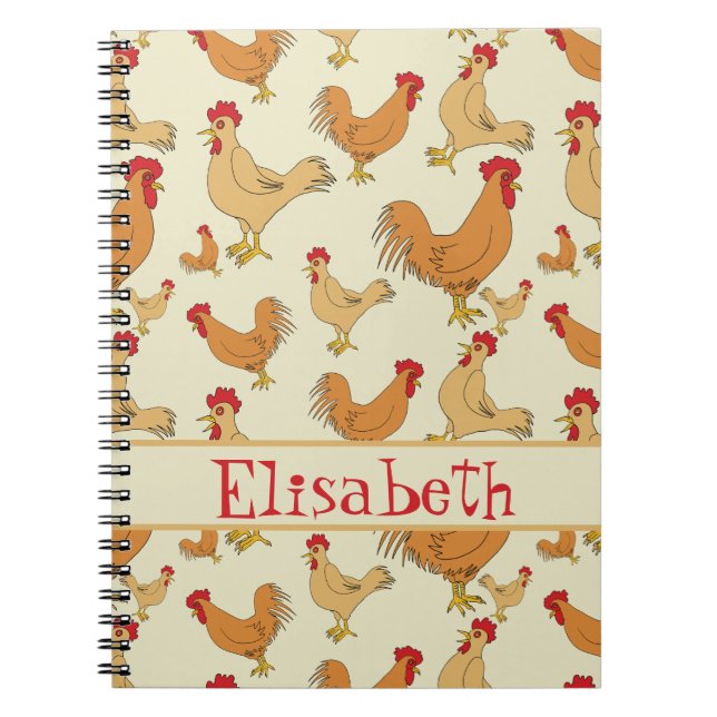 Panda Bears Graphic Pattern to Personalise Notebook (Front)