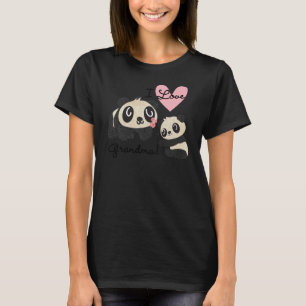 Panda Bears I Love Grandma T-Shirt