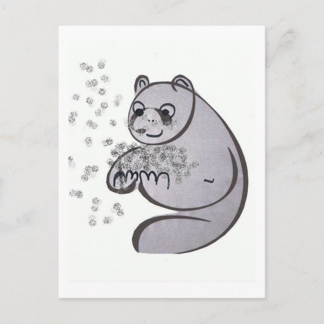 Panda Bears Postcard (Front)