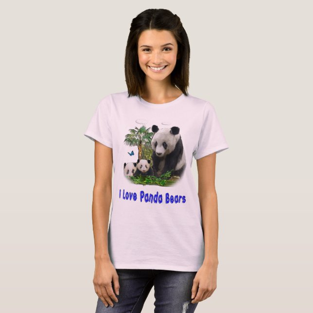 Panda Bears T-Shirt (Front Full)