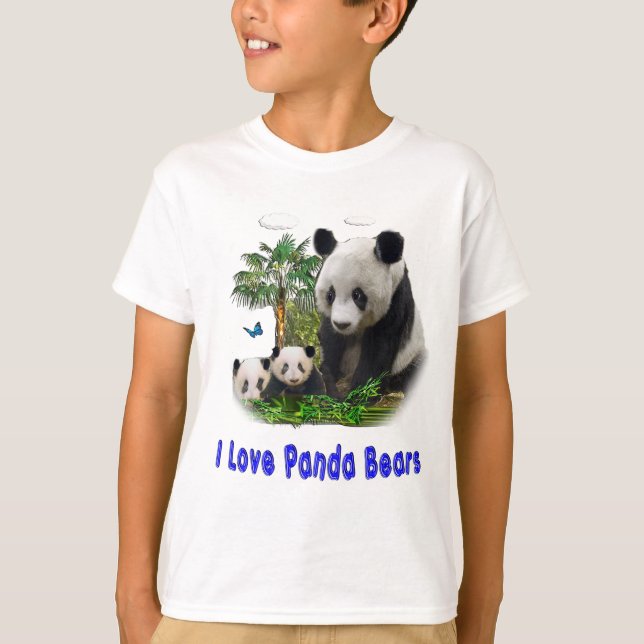 Panda bears t-shirts (Front)