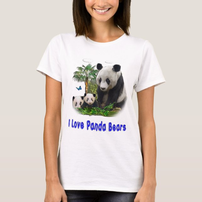 Panda bears t-shirts (Front)