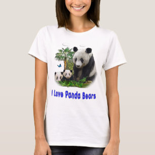 Panda bears t-shirts