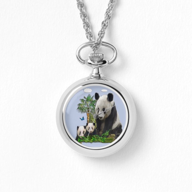 Panda bears womans watches (Front)