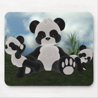 Panda Bearz Sunny Day Mousepad