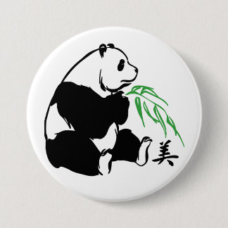 Panda Beauty 7.5 Cm Round Badge