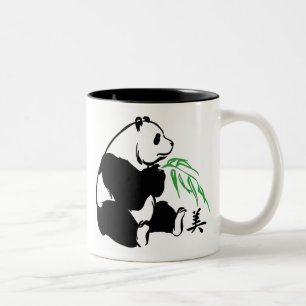 Panda Beauty Two-Tone Coffee Mug