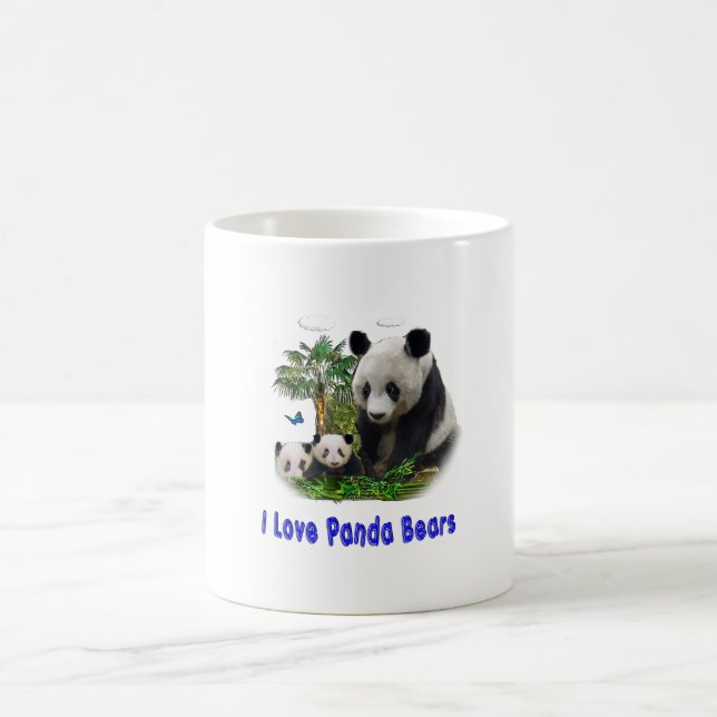 panda beras coffee mug (Center)
