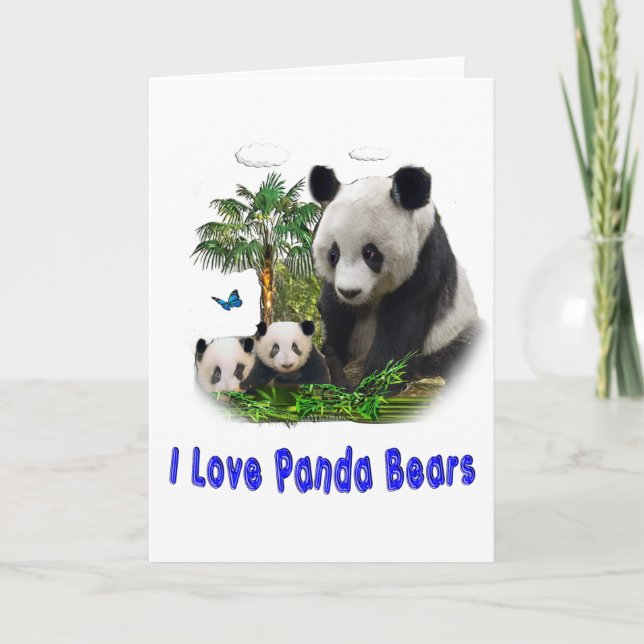 panda beras holiday card (Front)