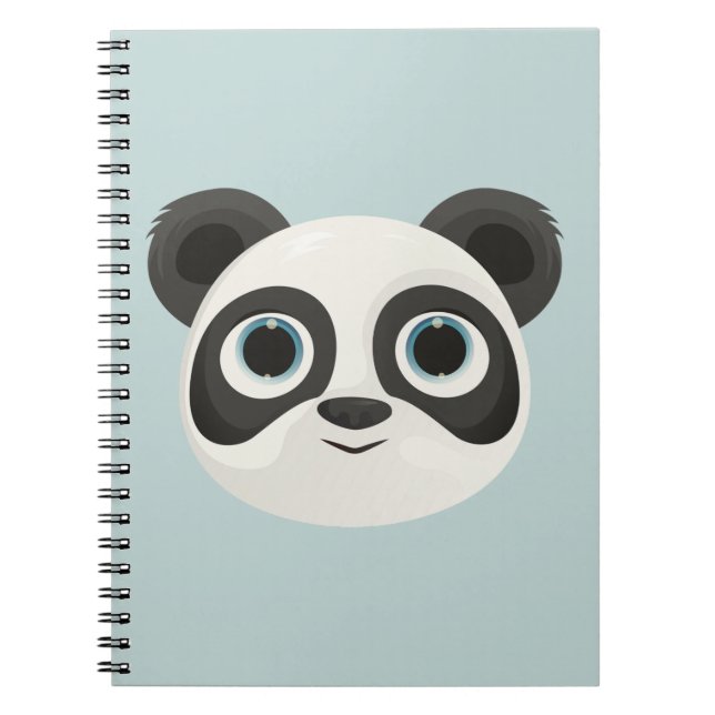 Panda Birthday Kids Art Notebook (Front)
