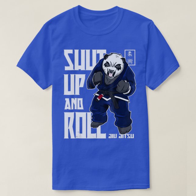 Panda Bjj Brazilian Jiu Jitsu Mma Bjj T-Shirt (Design Front)