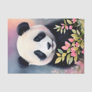 Panda Botanical Art Tissue Paper